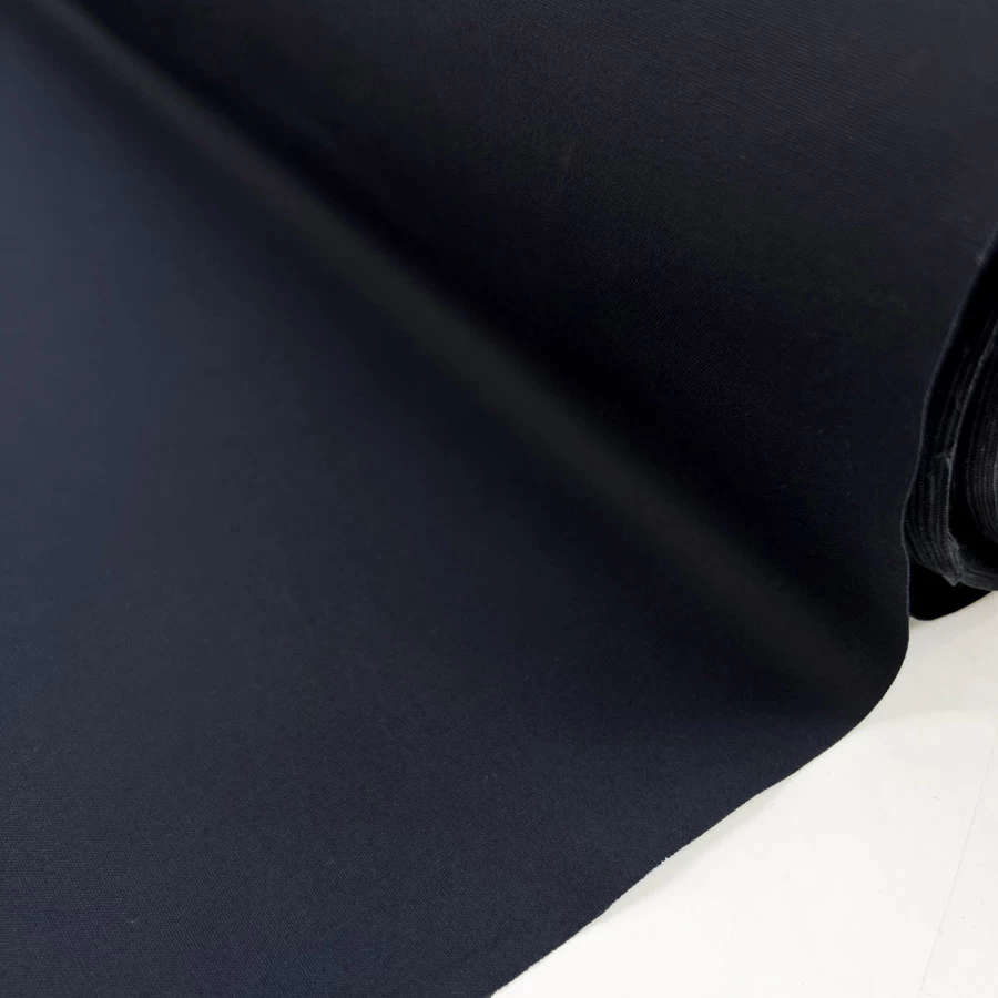 PU Coated Cotton - Navy 4 PU Coated Cotton - Navy - Image 2