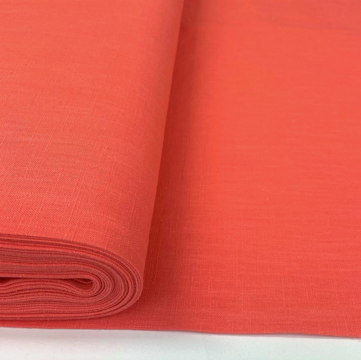 Pure Linen - Coral 4 Pure Linen - Coral - Image 2