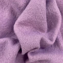 Pure Luxury - Boiled Wool - Lilac -Croft Mill pure luxury boiled wool fabric lilac pink cu
