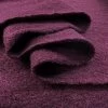 Pure Luxury - Boiled Wool - Plum 1 Pure Luxury - Boiled Wool - Plum -Croft Mill pure luxury boiled wool fabric purple plum fold