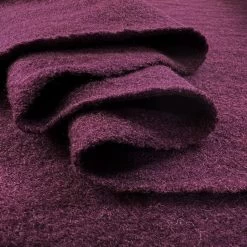 Pure Luxury - Boiled Wool - Plum