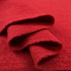 Pure Luxury - Boiled Wool - Red