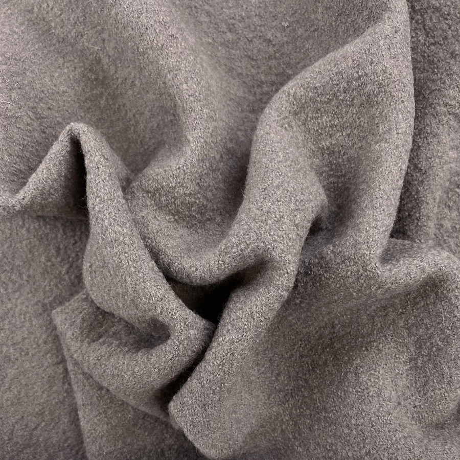 Pure Luxury - Boiled Wool - Taupe 5 Pure Luxury - Boiled Wool - Taupe - Image 3