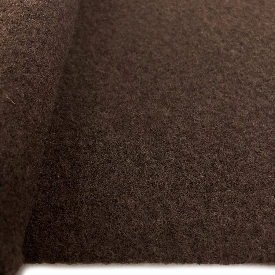 Pure Luxury - Boiled Wool - Chocolate 4 Pure Luxury - Boiled Wool - Chocolate - Image 2