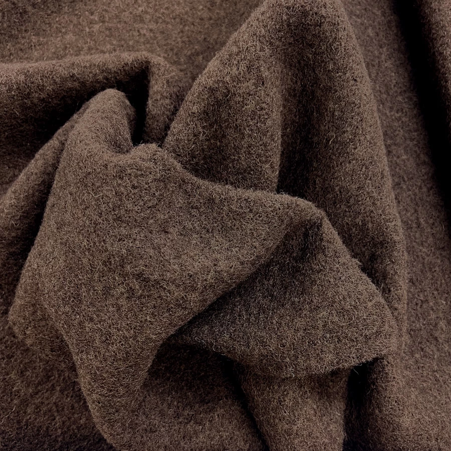 Pure Luxury - Boiled Wool - Chocolate 5 Pure Luxury - Boiled Wool - Chocolate - Image 3