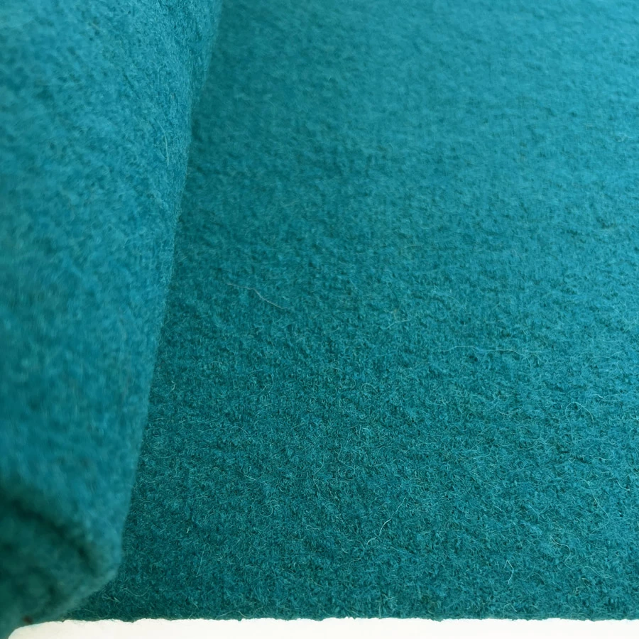 Pure Luxury - Boiled Wool - Turquoise 4 Pure Luxury - Boiled Wool - Turquoise - Image 2