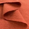 Pure Luxury - Boiled Wool - Pumpkin -Croft Mill pure luxury boiled wool pumpkin orange coating fabric fold