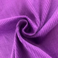 The Final Countdown - Purple -Croft Mill purple swirl 10 wale corduroy fabric in a lovely