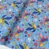 Rainbow Birds -Croft Mill rainbow birds craft cotton bird blue craft fabric b1