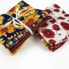 Craft Cotton Fat Quarter Bundle - Red/Yellow -Croft Mill red yellow fat quarter craft cotton bundle