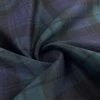 Respect 1 Respect -Croft Mill respect dark navy green tartan wool coating fabric twist