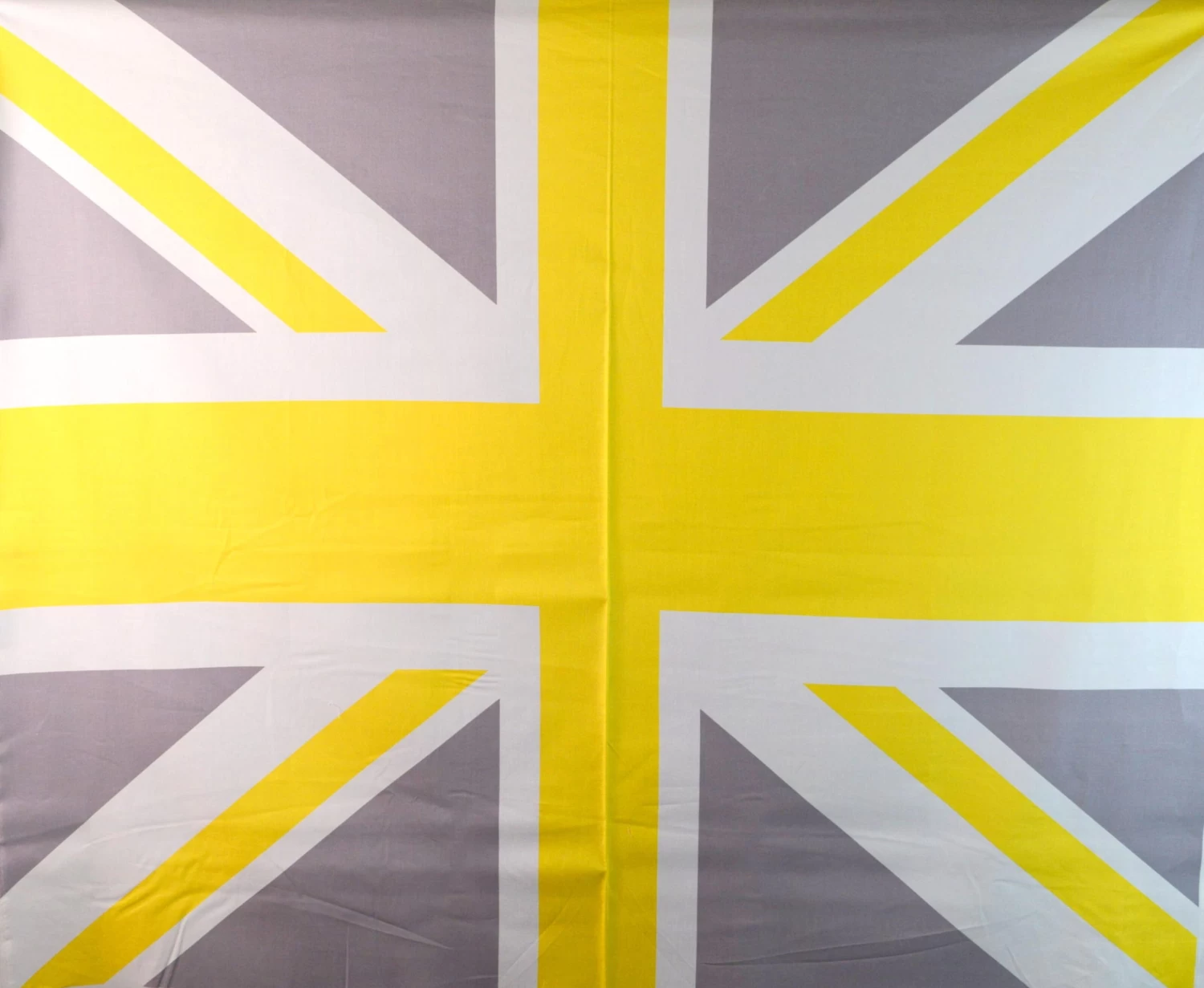 Riley Blake - Union Jack Flag - Yellow, Grey & White 4 Riley Blake - Union Jack Flag - Yellow, Grey & White - Image 2