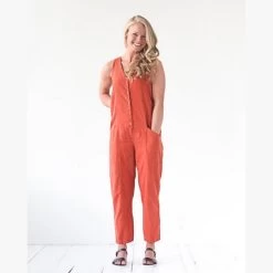 True Bias - Rory Jumpsuit Sewing Pattern (Sizes 0-18) -Croft Mill rory jumpsuit pattern by true bias tbp8102 2