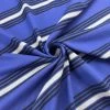 Royally -Croft Mill royally italian jersey fabric blue stripe twist