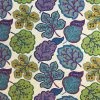 Sanderson - Jewel Leaves -Croft Mill sanderson jewel leaves cotton fabric floral print