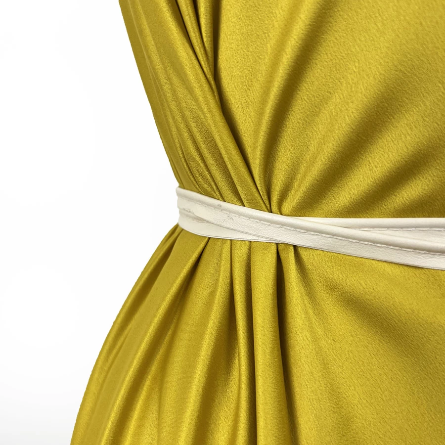 Satin Crepe - Gold 5 Satin Crepe - Gold - Image 3