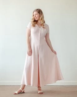 True Bias - Shelby Dress & Romper Pattern (Sizes 0-18) -Croft Mill shelby dress romper pattern true bias 3