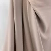 Smooth Crepe - Nude -Croft Mill smooth crepe nude prom bridal dress fabric pale nude drape