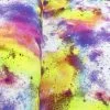 French Terry - Spray Away -Croft Mill spray away multicoloured clouds white fabric bolt