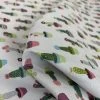 Stof Fabric - Cactus Companions -Croft Mill stof craft cactus japanese craft cotton fabric grey cactus multi colour fold