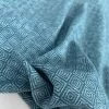 Stof Fabric - Diamonds - Teal -Croft Mill stof craft diamonds teal japanese craft cotton fabric blue squares fol