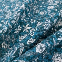 Stof Fabric - Turquoise Garden