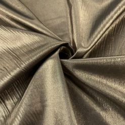 Taffeta - Gold And Black -Croft Mill taffeta gold metallic dressmaking fabric twist