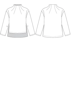 Named - Talvikki Sweater Pattern (XS-XXL) 13 Named - Talvikki Sweater Pattern (XS-XXL) -Croft Mill talvikki sweater pattern by named clothing example