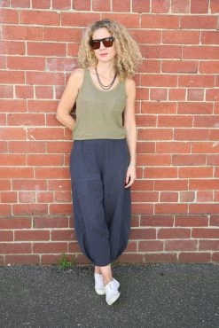 Tessuti - Demi Pants Sewing Pattern (Sizes XXS-XL) -Croft Mill tessuti demi pant pattern 2