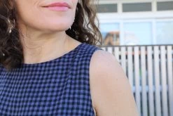 Tessuti - Felicia Pinafore Dress Pattern (Sizes 18-22) -Croft Mill tessuti felicia dress pattern 3