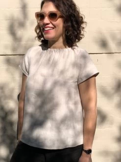 Tessuti - Rae Top Sewing Pattern (Sizes 6-18) -Croft Mill tesuti rae top pattern 1