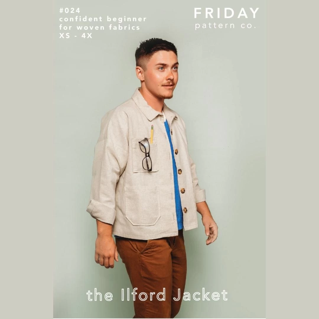 Friday Pattern Company - Ilford Jacket Pattern (Sizes XS-7X)