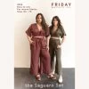 Friday Pattern Company - Saguaro Top & Trousers Pattern (Sizes XS-7X) -Croft Mill the saguaro top and trouser pattern by friday pattern company cover