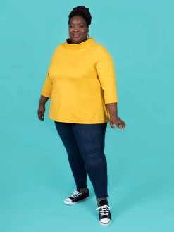 Tilly And The Buttons - Coco Top & Dress Pattern (UK 6-34) -Croft Mill tilly and the buttons coco top and dress pattern 4 gallery