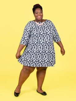 Tilly And The Buttons - Coco Top & Dress Pattern (UK 6-34) -Croft Mill tilly and the buttons coco top and dress pattern 5 gallery