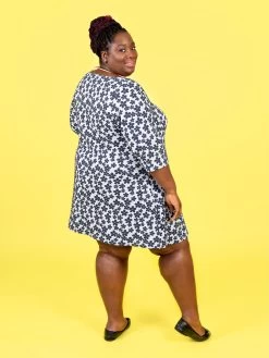 Tilly And The Buttons - Coco Top & Dress Pattern (UK 6-34) -Croft Mill tilly and the buttons coco top and dress pattern 6 gallery