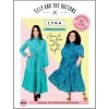 Tilly And The Buttons - Lyra Shirt Dress Pattern (UK 6-34) 1 Tilly And The Buttons - Lyra Shirt Dress Pattern (UK 6-34) -Croft Mill tilly and the buttons lyra shirt dress pattern cover