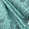 Cotton - Dandelion - Aqua 2 Cotton - Dandelion - Aqua -Croft Mill true craft dandelion aqua fabric roll