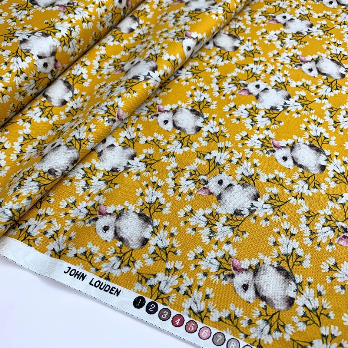 Cotton - Field Mouse - Ochre 4 Cotton - Field Mouse - Ochre - Image 2