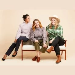 Cashmerette - Vernon Shirt Sewing Pattern (Sizes 12-32) 15 Cashmerette - Vernon Shirt Sewing Pattern (Sizes 12-32) -Croft Mill vernon shirt 12 32 size pattern by cashmerette pp2105 3