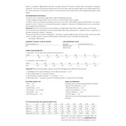 Vikisews - Blake Skirt Sewing Pattern (UK 6-24) -Croft Mill vikisews blake skirt sewing pattern sizechart1 gallery