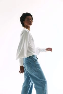 Vikisews - Edwige Blouse Sewing Pattern (UK 6-24) -Croft Mill vikisews edwige blouse sewing pattern 3