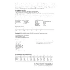 Vikisews - Edwige Blouse Sewing Pattern (UK 6-24) -Croft Mill vikisews edwige blouse sewing pattern sizechart1 gallery