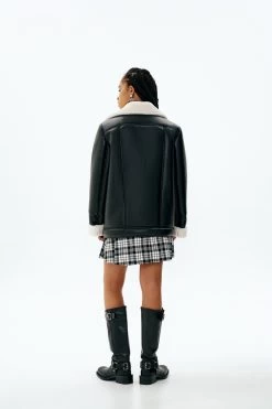 Vikisews - Eiza Shearling Jacket Pattern (UK 6-24) -Croft Mill vikisews eiza shearling jacket pattern 6