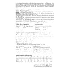 Vikisews - Eiza Shearling Jacket Pattern (UK 6-24) -Croft Mill vikisews eiza shearling jacket pattern sizechart2