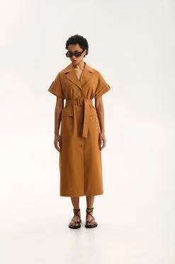 Vikisews - Eleonora Dress Sewing Pattern (UK 6-24) -Croft Mill vikisews eleonora dress sewing pattern 1