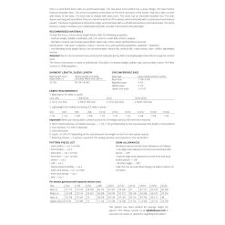 Vikisews - Etel Dress Sewing Pattern (UK 6-24) -Croft Mill vikisews etel dress sewing pattern sizechart2