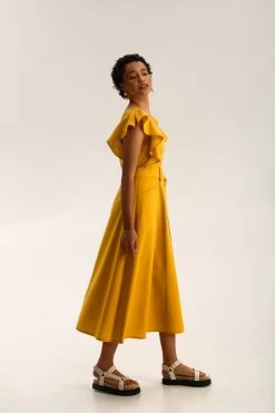 Vikisews - Felicia Dress Sewing Pattern (UK 6-24) 15 Vikisews - Felicia Dress Sewing Pattern (UK 6-24) -Croft Mill vikisews felicia dress sewing pattern3