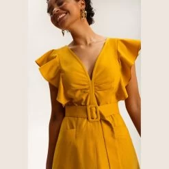 Vikisews - Felicia Dress Sewing Pattern (UK 6-24) 16 Vikisews - Felicia Dress Sewing Pattern (UK 6-24) -Croft Mill vikisews felicia dress sewing pattern4