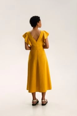 Vikisews - Felicia Dress Sewing Pattern (UK 6-24) 17 Vikisews - Felicia Dress Sewing Pattern (UK 6-24) -Croft Mill vikisews felicia dress sewing pattern5